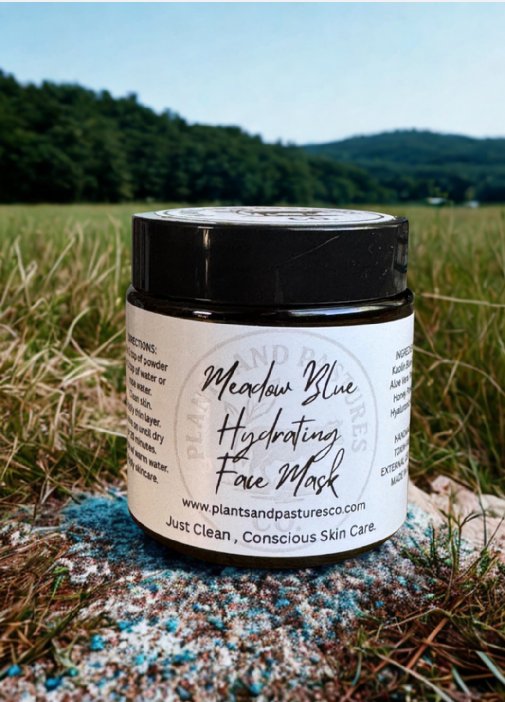 Meadow Blue Hydrating Face Mask