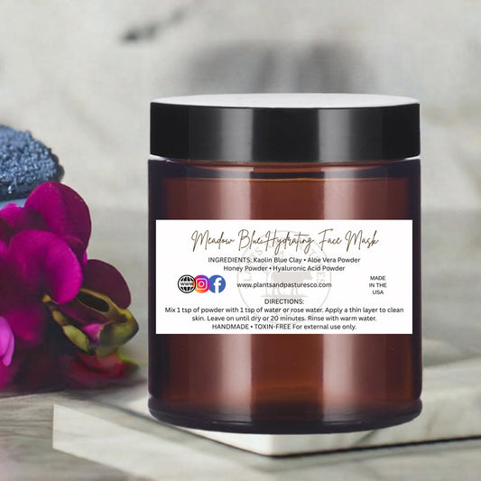 Meadow Blue Hydrating Face Mask